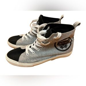 Men’s Marvel Black Panther High Top Sneaker Shoe Size‎ 11